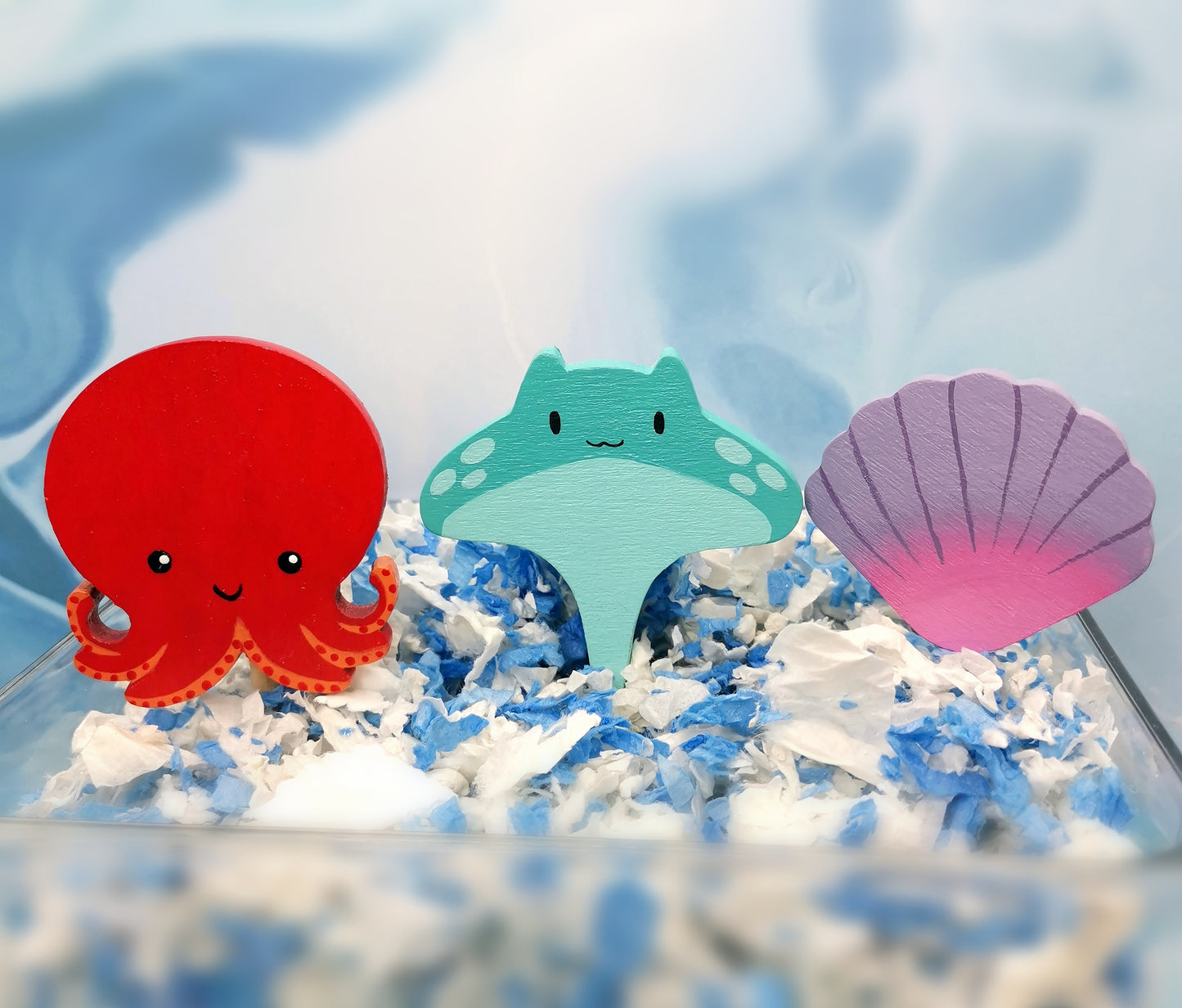 Ocean friends Chew pops