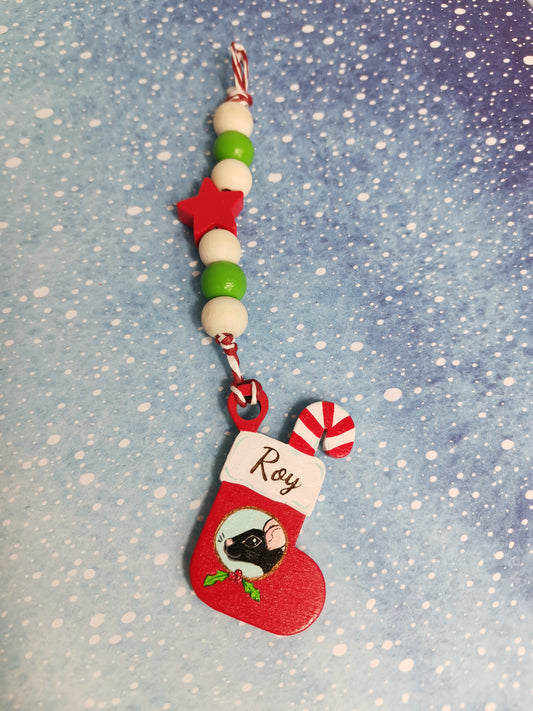 custom stocking toy/decoration