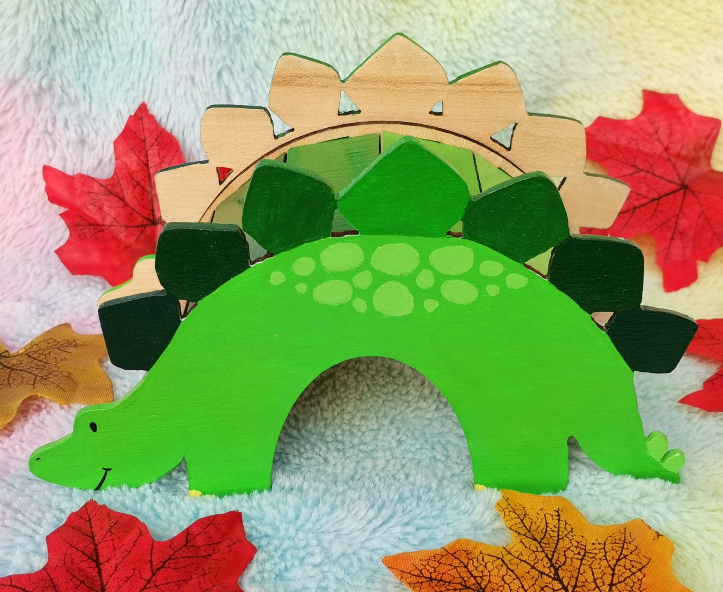 stegosaurus bridge/hide