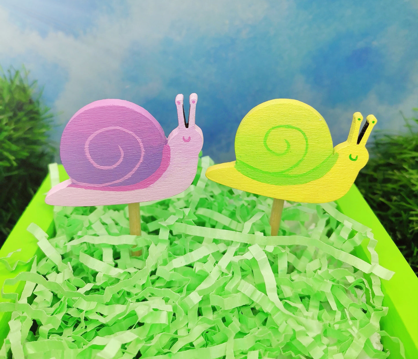 Snail chew pops