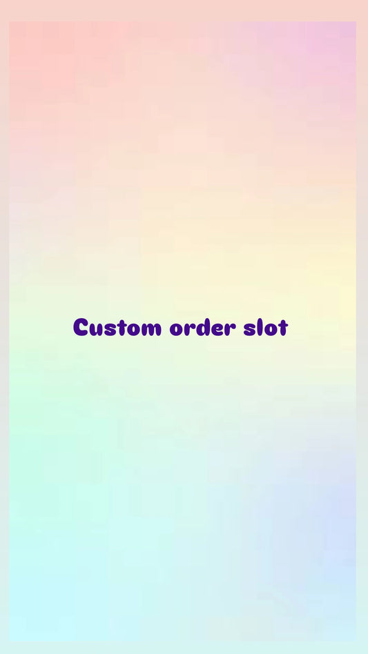 Custom order slot