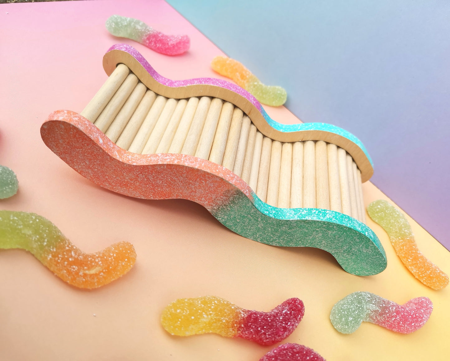 fizzy gummy worm ramp