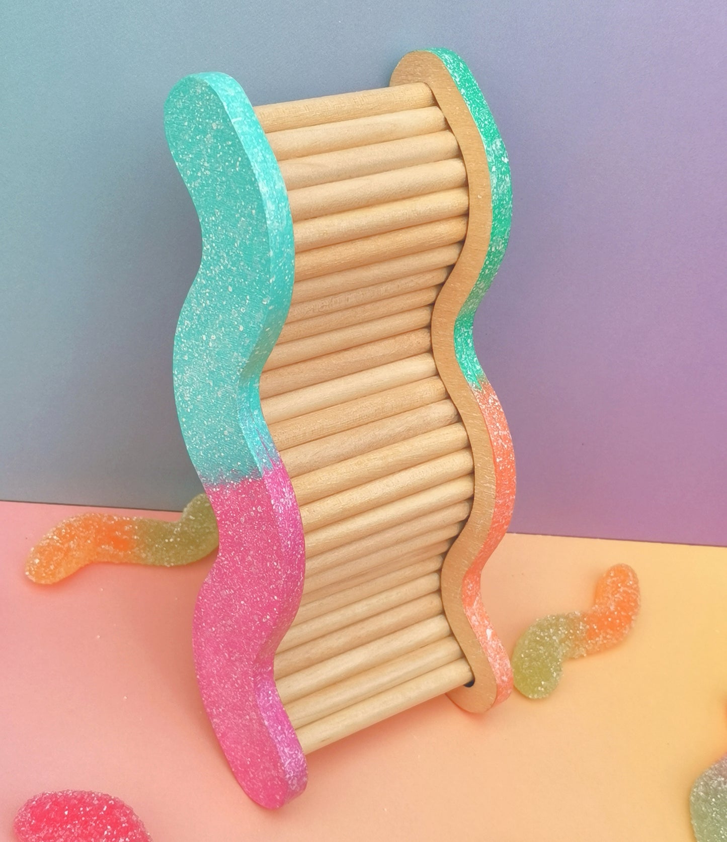 fizzy gummy worm ramp