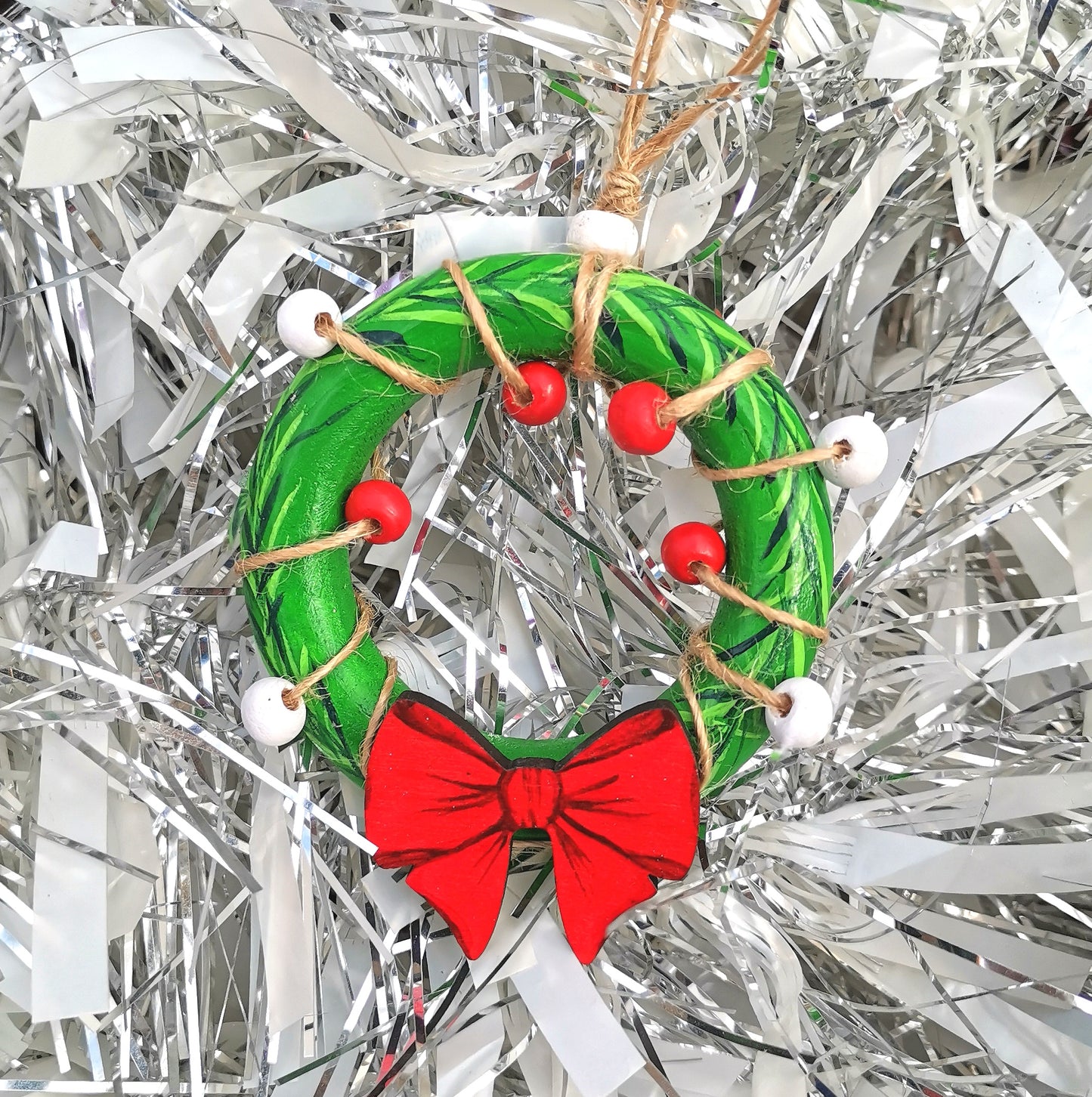 Christmas wreath decoration