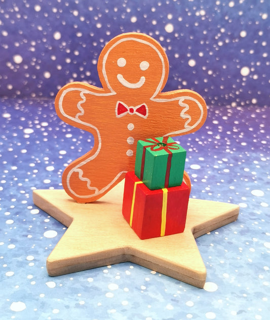 gingerbread man spray holder