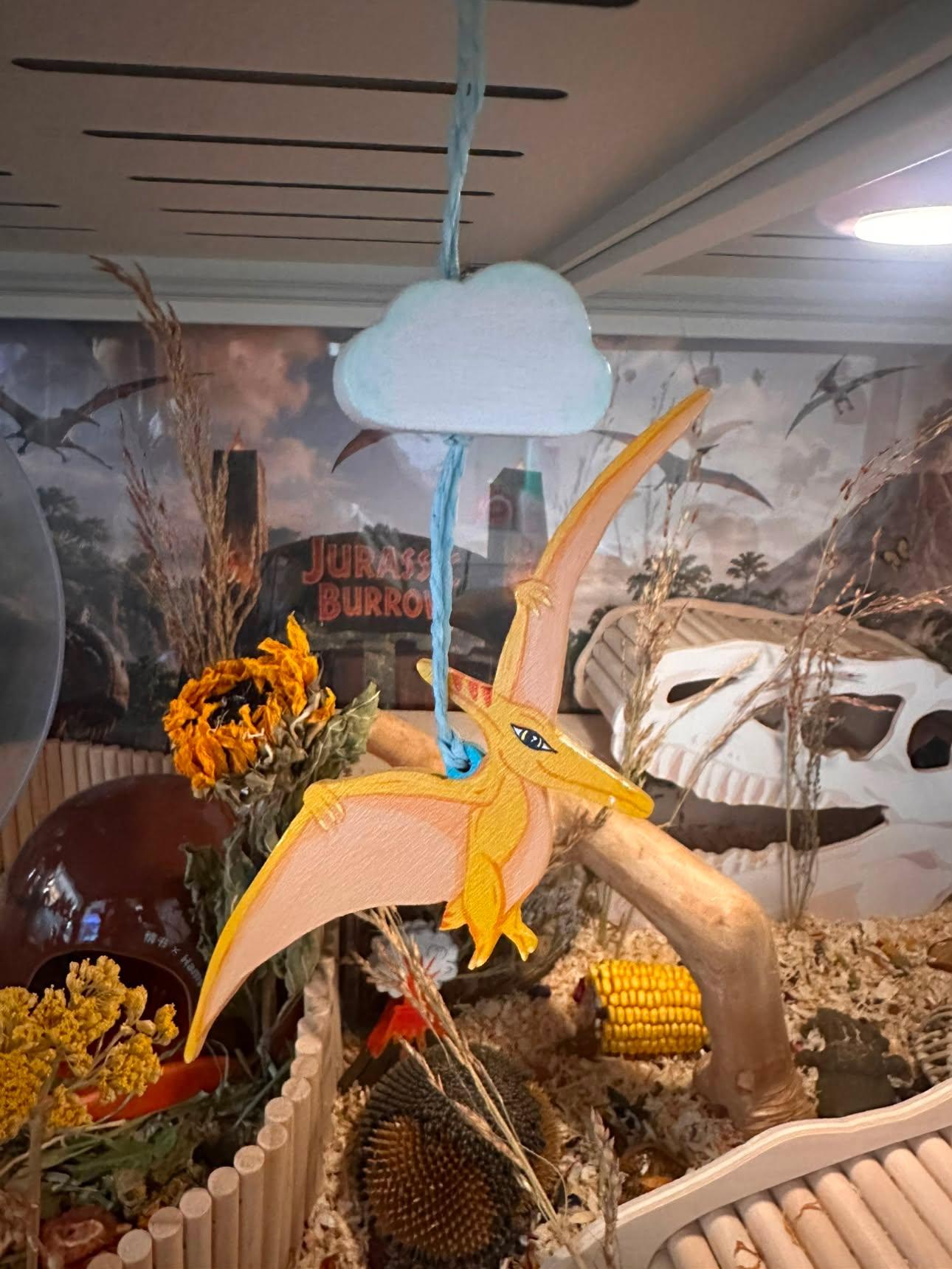 Pterodactyl hanging decoration