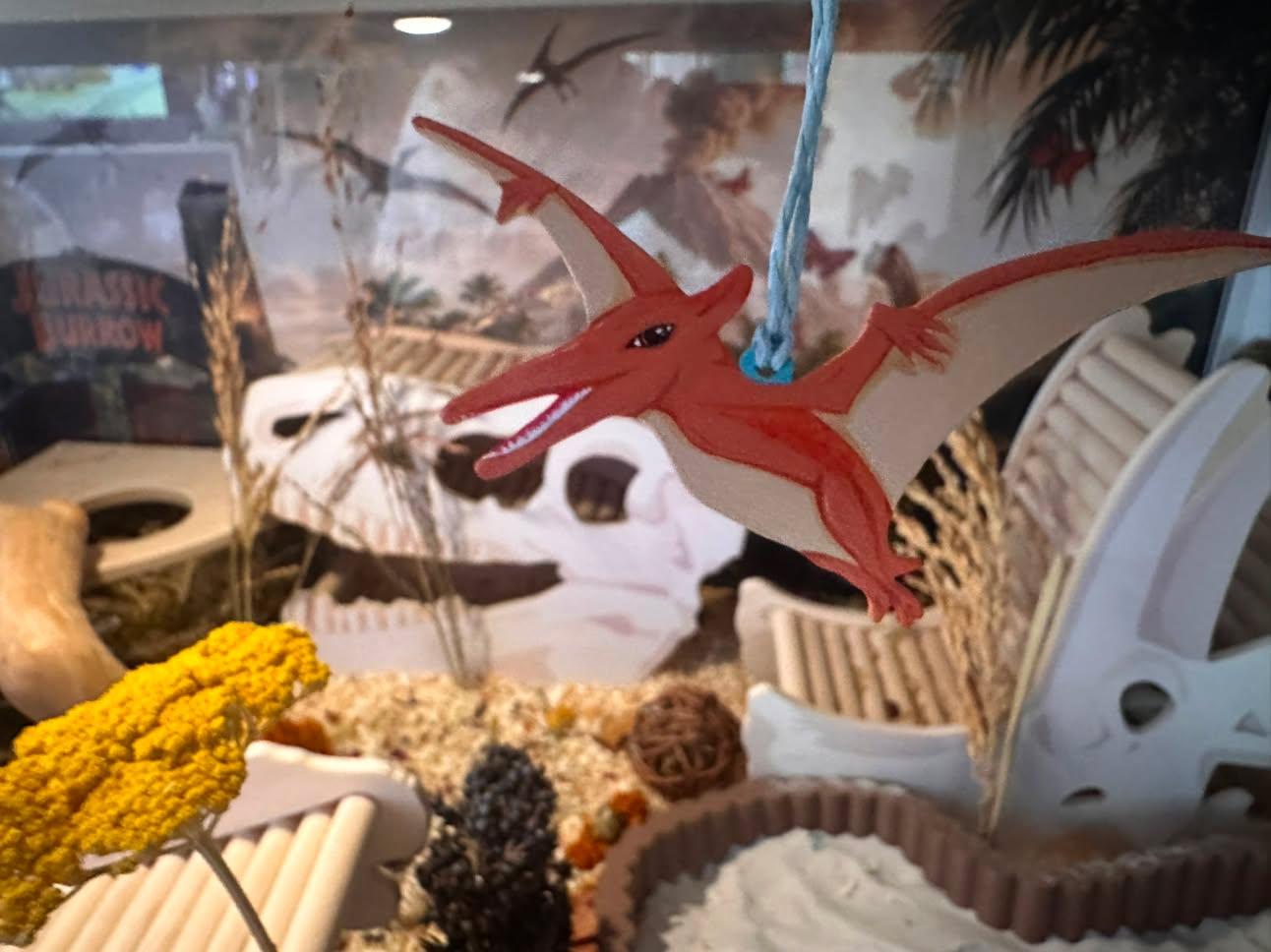 Pterodactyl hanging decoration